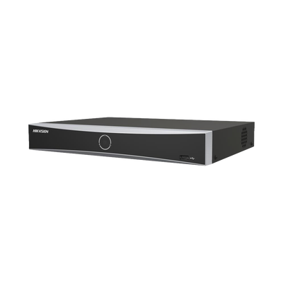 [Acusearch] NVR 12 Megapixel (4K) / 16 canales IP / AcuSense (Evita Falsas Alarmas) / Reconocimiento Facial / 1 Bahía de Disco Duro  / HDMI en 4K / Sin Puertos PoE+