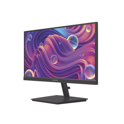 Monitor LED Full HD (1080p) de 23.8" / Ideal para CCTV, Oficina y Hogar / Entrada HDMI-VGA / Montaje VESA ( 75 X 75) / Uso 16/7 / Backlight E-LED / Ultra Delgado