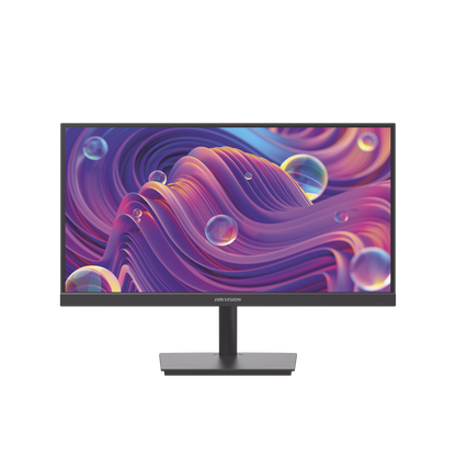 Monitor LED Full HD (1080p) de 23.8" / Ideal para CCTV, Oficina y Hogar / Entrada HDMI-VGA / Montaje VESA ( 75 X 75) / Uso 16/7 / Backlight E-LED / Ultra Delgado
