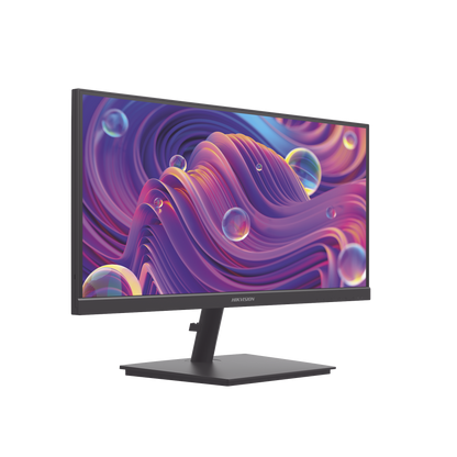 Monitor LED Full HD (1080p) de 23.8" / Ideal para CCTV, Oficina y Hogar / Entrada HDMI-VGA / Montaje VESA ( 75 X 75) / Uso 16/7 / Backlight E-LED / Ultra Delgado