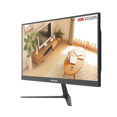 Monitor LED Full HD (1920 X 1080) de 21.5" / Ideal para CCTV, Oficina y Hogar / Entrada HDMI-VGA / Montaje VESA ( 75 X 75) / Uso 16/7 / Backlight E-LED / Ultra Delgado