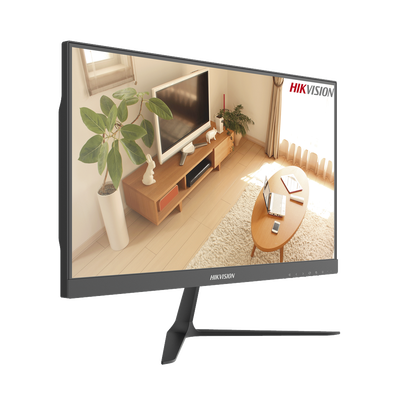 Monitor VA LED Full HD (1920 X 1080) de 23.8" / Ideal para CCTV, Oficina y Hogar / Entrada HDMI-VGA / Montaje VESA (100 X 100) / Uso 24/7 / Backlight E-LED / Ultra Delgado