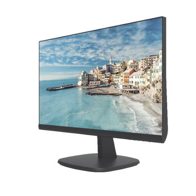 Monitor LED Full HD de 27" / Ideal para CCTV, Oficina y Hogar / Entrada HDMI-VGA / Montaje VESA (100 X 100) / Uso 24/7