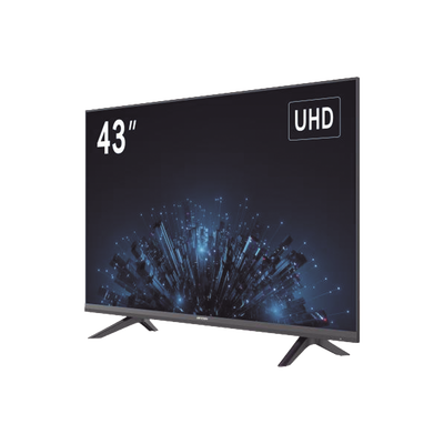 Monitor LED 4K de 43" / Ideal para Oficina y Hogar / Uso 24-7 / Entrada HDMI / Compatible con Montaje VESA (200 X 200) / Bocinas Integradas