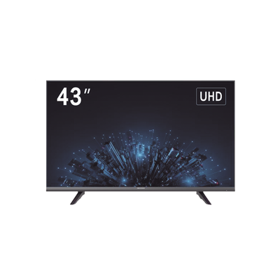Monitor LED 4K de 43" / Ideal para Oficina y Hogar / Uso 24-7 / Entrada HDMI / Compatible con Montaje VESA (200 X 200) / Bocinas Integradas