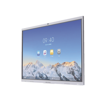 Pantalla Interactiva Touch de 86" Android 13 (Actualizable a Android 14) / Cámara Web 8 MP / Resolución 4K / Bocinas Integradas / Entradas HDMI y VGA / Incluye 2 Lápices para Escribir