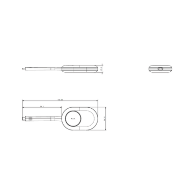 Dongle de Proyección Inalambrica Para Pantallas HIKVISION Serie DS-D5CxxRB/B