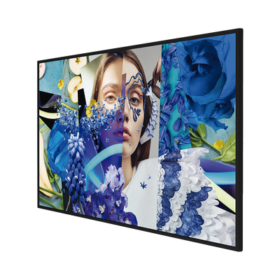 Pantalla LED de 43" para Publicidad Digital / SLIM / Programación de Horarios / Contenido Personalizado / Sistema Operativo Android / 2 Entradas USB / WiFi