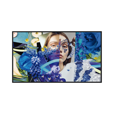 Pantalla LED de 43" para Publicidad Digital / SLIM / Programación de Horarios / Contenido Personalizado / Sistema Operativo Android / 2 Entradas USB / WiFi