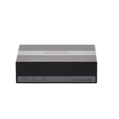 DVR 2 Megapíxel (1080p) Lite / 4 Canales TurboHD + 1 Canal IP / 15 Días de Grabación / Unidad de Estado Solido Incluido / H.265+ / Acusense Lite (Evita Falsas Alarmas) / Diseño Ultra Compacto / Extra Silencioso  / eSSD de 300 G