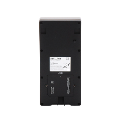 Terminal de Control de Acceso / Videoportero Multiapartamento Llamada a App / Teclado / Exterior Antivandálico IP65 & IK09 / Huella, Tarjeta, Código QR, PIN o App Hik-Connect  / Cámara 2 MP compatible con NVRs