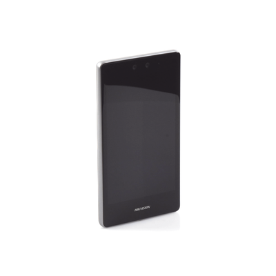 Terminal Facial Min Moe Ultra rápida de 8" Touchscreen / Delgada y Estética  / Exterior IP65 / PoE /  100,000 rostros / Función de Videoportero y Lectura de Códigos QR / Lectura de tarjetas