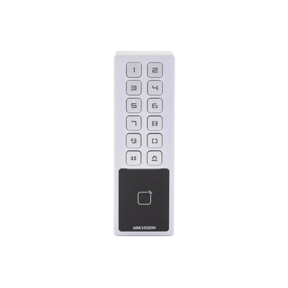 Teclado Exterior Antivandálico IP65 & IK08 / Administrable en la Nube / Alta y Baja de Passwords Remotamente con Horarios / Acceso por PIN o Tarjeta MIFARE