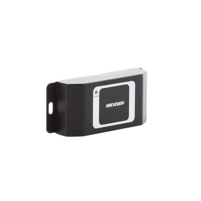 Módulo esclavo para instalaciones SEGURAS en Controles de Acceso Hikvision / Compatible con Biometricos Faciales Min Moe / Conexión RS-485  /  Soporta botón de salida y chapa.