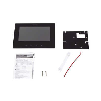 Monitor IP Lite  (No touch) para Videoportero IP / Apertura Remota y Video en Vivo /  PoE Estándar / Principal o Esclavo