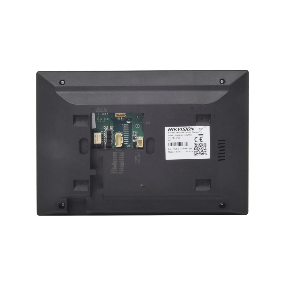 Monitor IP WiFi Touch Screen 7" para Videoportero IP  / Vídeo en Vivo / PoE Estándar / Apertura Remota / Llamada Entre Monitores / Audio de dos vías / Policarbonato