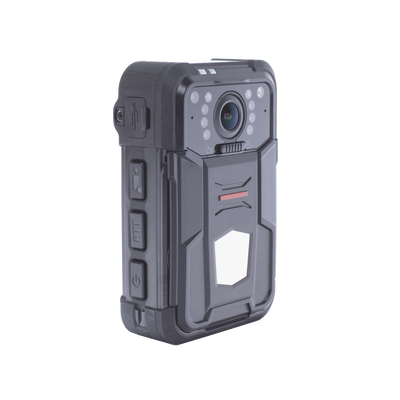 Body Camera Portátil / Grabación a 1080p / Pantalla 2.4" LCD / IP67 / H.265 / 32 GB de Almacenamiento / GPS / WIFI / 3G y 4G / Fotos de Hasta 30 Megapixel / Micrófono Integrado