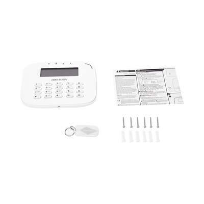 Teclado LCD / Cableado / Compatible con el Panel Hibrido Hikvision DS-PHA64-W4P y DS-PHA64-W4P2