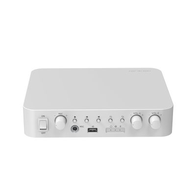 Amplificador una Zona / 2 Canales / 30 W por Canal / Conexión Bluetooth / Salida 4-8 Ω x 2 / 100V COM x 2 / Uso Interior