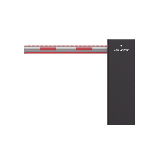 Barrera Vehicular IZQUIERDA / Brazo con Iluminación LED de 4 mts Incluido  / 3 Seg para Apertura / Cierre Automático con Tiempo Configurable / 5,000,000 MCBF / Compatible con Cualquier Control de Acceso