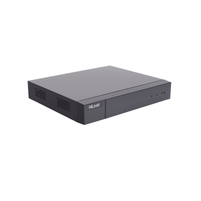 DVR 16 Canales TurboHD + 2 Canales IP / 2 Megapíxel (1080p) Lite / Acusense Lite (Evita falsas alarmas) / Audio por Coaxitron / 1 Bahía de Disco Duro / H.265+ / Salida de Video en Full HD