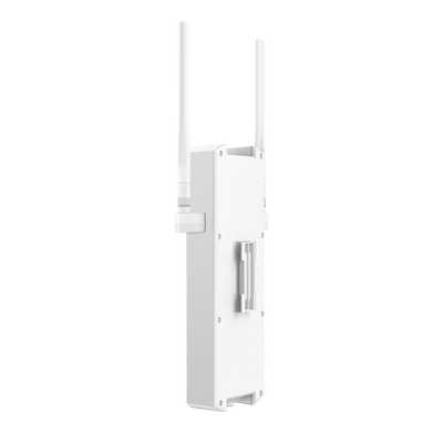 Punto de Acceso Omada Exterior / Wi-Fi 6 AX1800 MU-MIMO 2x2 / Mesh Omada / Alta Densidad de Usuarios / Carcasa Resistente IP67 / Configuración por Controlador o Stand-Alone / Para Montaje en Mástil/ Pared / Alimentación PoE+