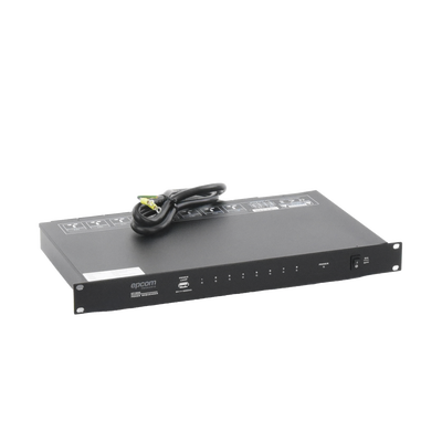 Secuenciador de Potencia | 8 Salidas | Delay de activación de 1 segundo | Recomendado para rack de amplificación o equipos de alta potencia.