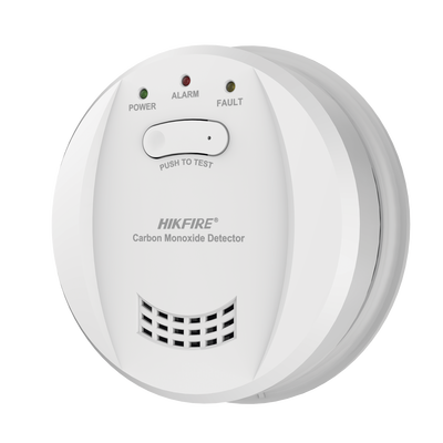 (HikFire) Detector de Monóxido de Carbono / Sensor Electroquímico Avanzado / Alarma Visual y Audible