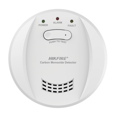 (HikFire) Detector de Monóxido de Carbono / Sensor Electroquímico Avanzado / Alarma Visual y Audible