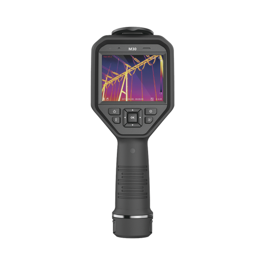 M20 - Cámara Termográfica Portátil Dual / Lente Térmico 6.9 mm (256 x 192) / Lente Óptico (8 Megapixel) / WiFi / IP54 / z MicroSD hasta 64 Gb  / Hasta 6 Horas de Funcionamiento Continuo