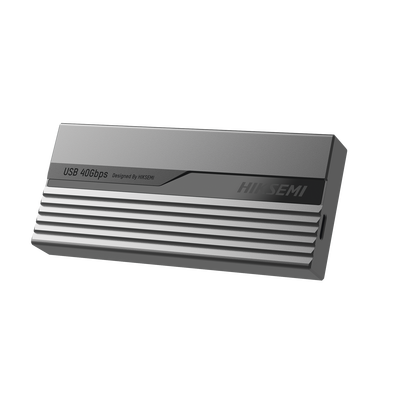 Carcasa para SSD M.2 (Enclosure) / Conector USB-C / RGB / Hasta  40 Gbps