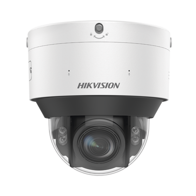 Domo IP 4 Megapixel / Lente Mot. 2.8 - 12 mm / Luz Dual (IR y Luz Blanca) / Reconocimiento Facial / Heat Map / ACUSENSE / Metadata / Micrófono Integrado / IK10 / IP67 / WDR 140 dB / DeepinView