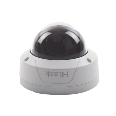 HiLook Series / Domo IP 4 Megapixel / Lente 2.8 mm / 30 mts IR / Exterior IP67 / IK10 / PoE / dWDR  / ONVIF