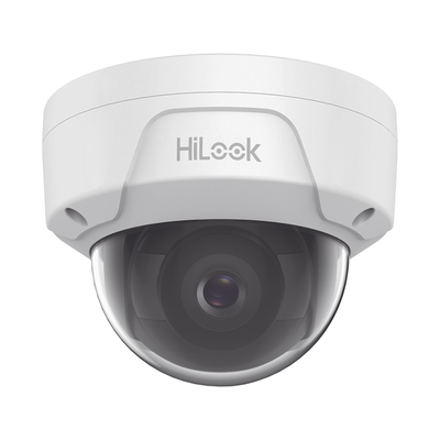 HiLook Series / Domo IP 4 Megapixel / Lente 2.8 mm / 30 mts IR / Exterior IP67 / IK10 / PoE / dWDR  / ONVIF