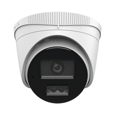 HiLook Series / Turret IP de 2 Megapixel   / Lente 2.8 mm / 30 mts IR / Micrófono Integrado / Exterior IP67 / PoE / dWDR / H.265+ / ONVIF