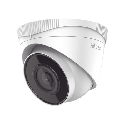 HiLook Series / Turret IP 4 Megapixel / 30 mts IR / Exterior IP67 / PoE / Lente 2.8 mm / WDR 120 dB / ONVIF