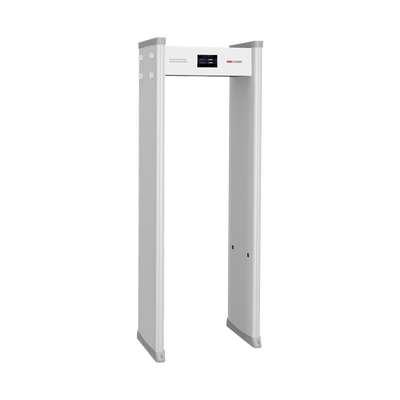 Arco Detector de Metales de 12 Zonas con Pantalla de 7 Pulgadas / Conteo de Personas y Alarmas / Ajuste de Sensibilidad e Interferencias