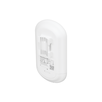 NanoStation airMAX Loco5AC CPE hasta 450 Mbps, 5 GHz (5150 - 5875 MHz), con antena integrada de 13 dBi, no incluye adaptador PoE