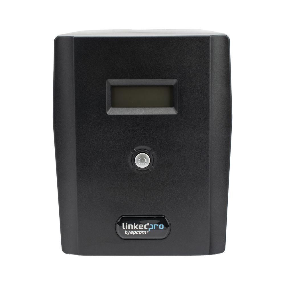 UPS, L/NTERACTIVA, 1500VA/900W 6 CONTACTOS NEMA 5-15R C/PANTALLA LCD Y PROTECCION RJ45/USB