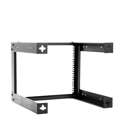 Rack Abierto de montaje en Pared, de 19in, 8 Unidades de rack