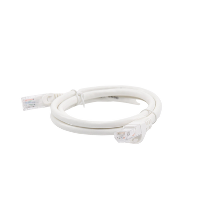 Cable de parcheo UTP Cat6 - 1 m - blanco