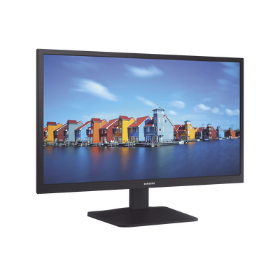 Monitor Plano 19" Panel tipo TN / 16:9 / Resolución 1,366 x 768 / 250 nits / HDMI 1.4 / Ideal para equipos de computo