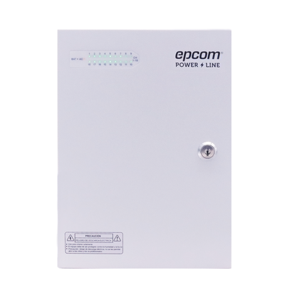 Fuente de Alimentación / 18 Canales / 20 A / 11-15 VCC / 250 W / Filtro de Ruido por Canal / Doble Ventilador