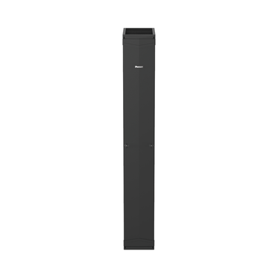 Organizador Vertical PatchRunner™, Doble (Frontal y Posterior), Para Rack Abierto de 45 Unidades, 12in de Ancho, Color Negro