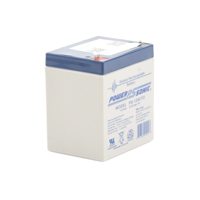 Batería 12V, 5AH, Para Respaldo, Tecnologías AGM/VRLA, 5 Años Vida Útil, Terminales F2, Reconocida UL