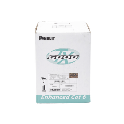 Bobina de Cable UTP 305 m. de Cobre, TX6000™ PanNet, Reelex, Azul, Categoría 6 Mejorado (23 AWG), PVC (CM), de 4 pares