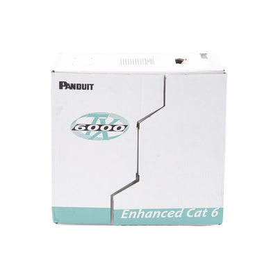 Bobina de Cable UTP 305 m. de Cobre, TX6000™ PanNet, Reelex, Azul, Categoría 6 Mejorado (23 AWG), PVC (CM), de 4 pares