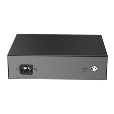 Switch de 6 Puertos 10/100 Mbps, PoE+ hasta 54 Watts, No Administrable