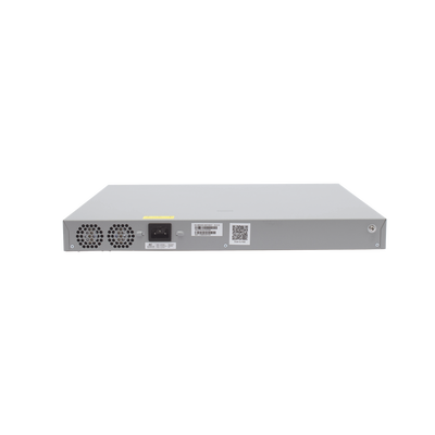 Switch Administrable PoE Capa 2+ Plus, con 48 puertos Gigabit PoE 802.3af/at + 4 SFP+ para fibra 10Gb, gestión gratuita desde la nube, 370w