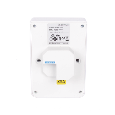 Punto de acceso Wi-Fi 5 para interior en pared con 1 puerto PoE Out, hasta 1.7 Gbps doble banda 802.11ac MU-MIMO 2x2